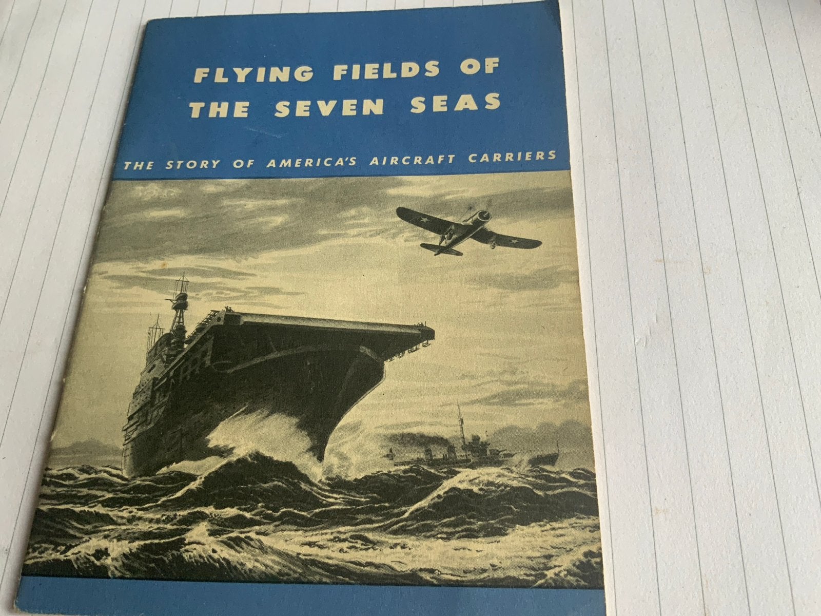 Flying Fields of the Seven Seas - WOII Vliegdekschepen 1943, Ophalen of Verzenden, Tweede Wereldoorlog, Gelezen, Marine