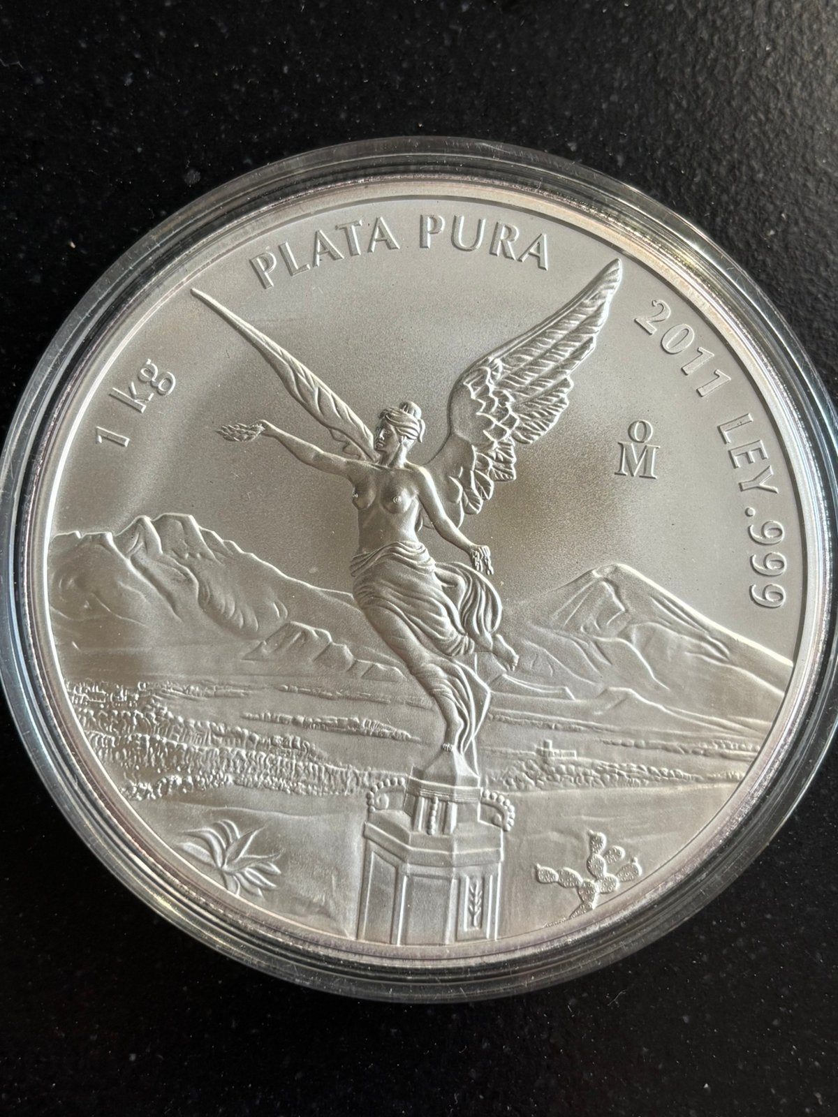 1 kilo libertad 2011 .999 zilver - munt mexico plata pura, Verzenden, Zilver
