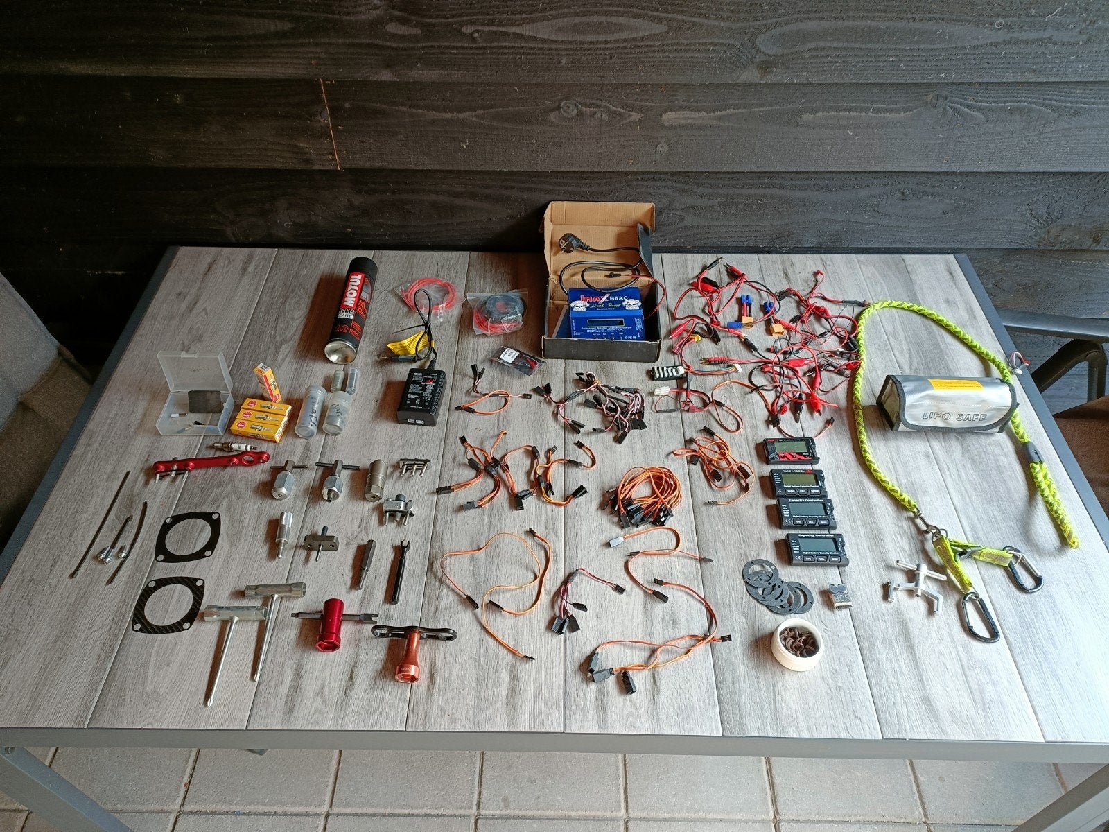 RC Hobby Restant: Gereedschap, Kabels, Laders (Losi 5ive), Ophalen of Verzenden, Gebruikt, 1:5 t/m 1:8, Onderdeel