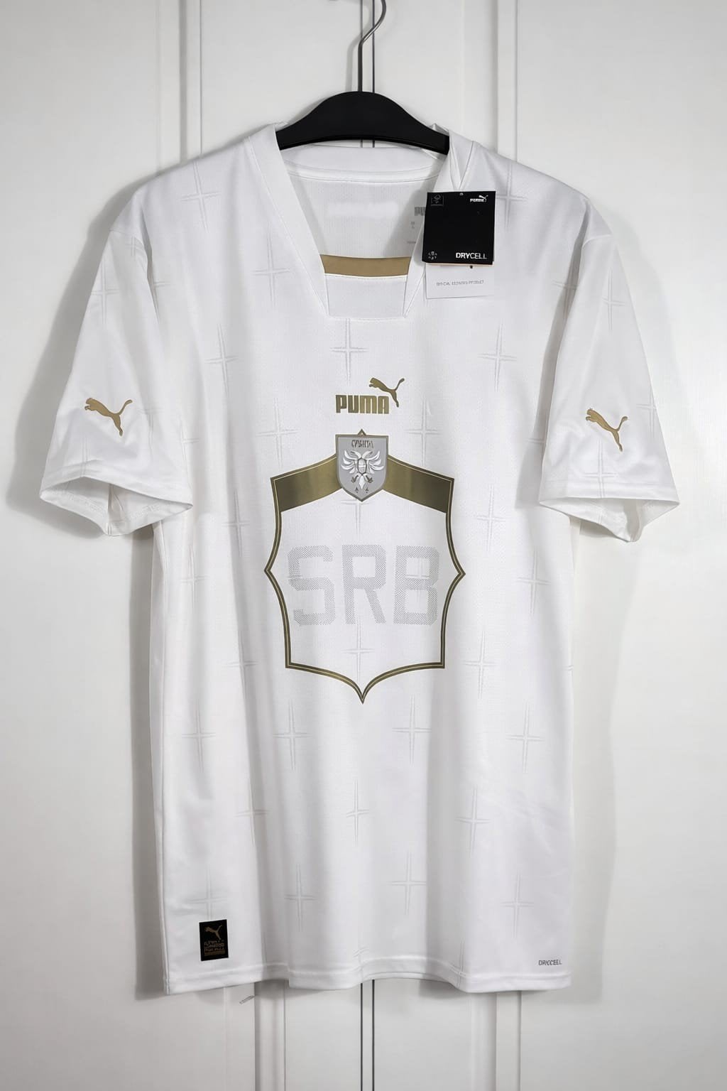 Orgineel servië uit shirt wk 2022, Maat L, Ophalen of Verzenden, Zo goed als nieuw, Shirt