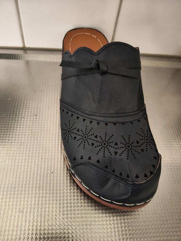 8001 lya orthopedische comfort sabats maat 41 blauw, Kleding | Dames, Verzenden, Nieuw, Blauw, Overige typen