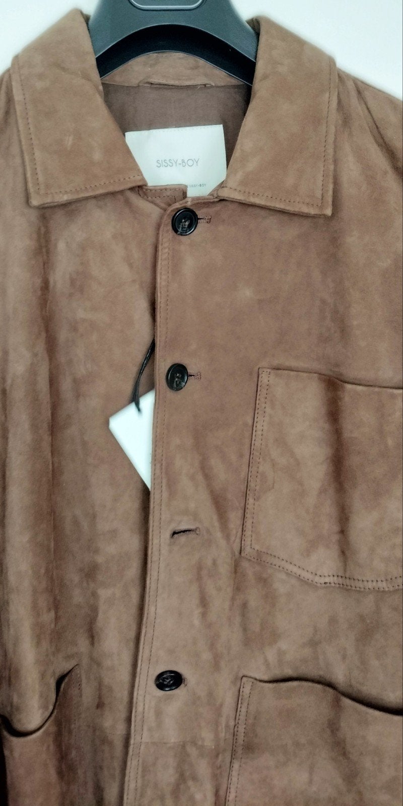 Sissy-Boy Hatfield Suede Jasje - Nieuw met kaartje, Bruin, Sissy-Boy, Ophalen of Verzenden, Maat 56/58 (XL)