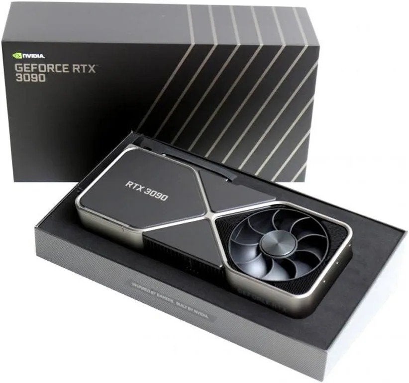 Nvidia GeForce RTX 3090 Founders Edition, Ophalen, Zo goed als nieuw, Nvidia, HDMI