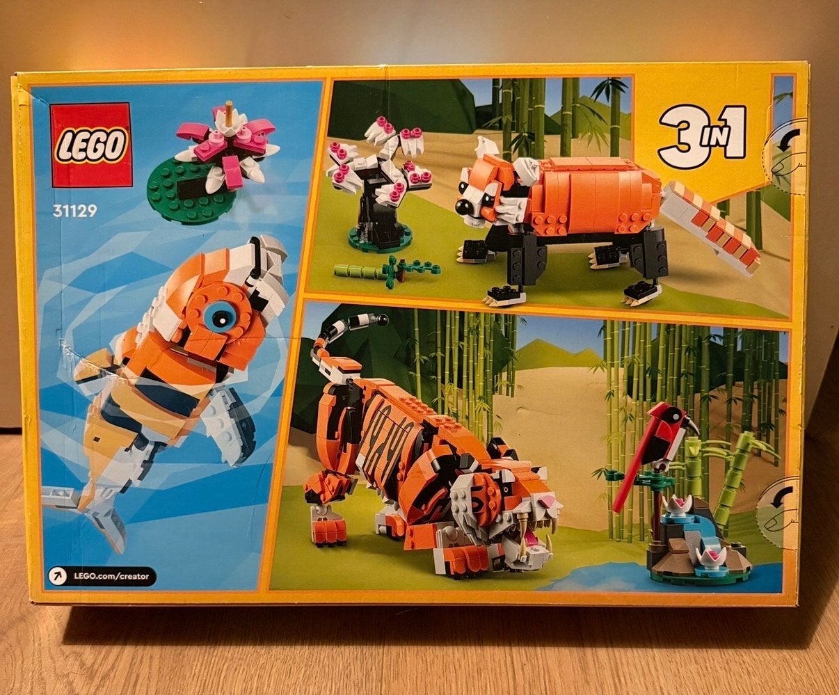 LEGO Creator 31129 Tijger 3-in-1 set - Nieuw in doos, Ophalen, Nieuw, Overige merken