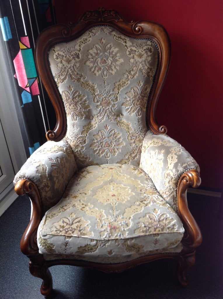 Biedermeier stoel, Ophalen