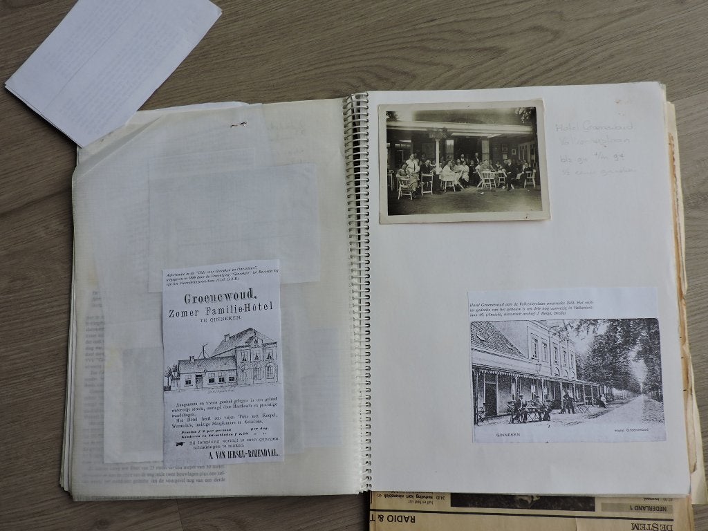 verzamelalbum Breda , 100 Jaar KMA , Ginneken van Toen, Ophalen of Verzenden, Zo goed als nieuw
