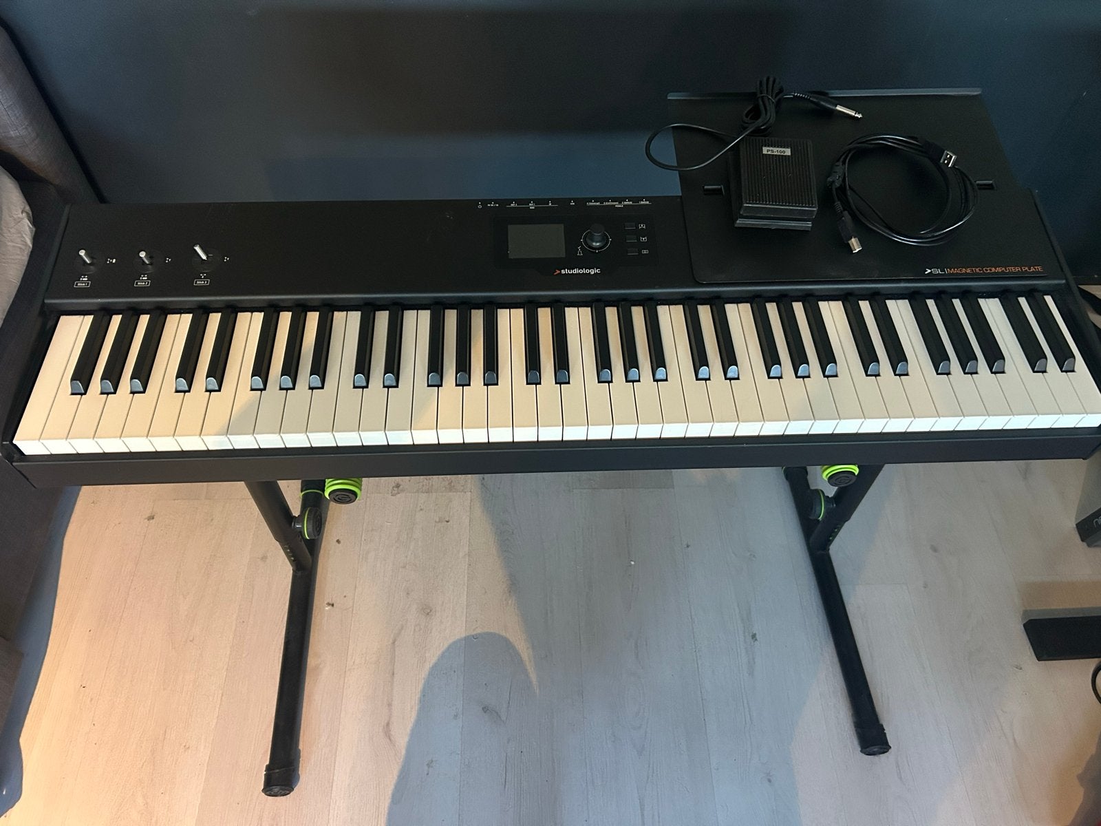 Studiologic SL73 Studio MIDI Controller Keyboard, Zo goed als nieuw, Midi-aansluiting, 76 toetsen, Ophalen