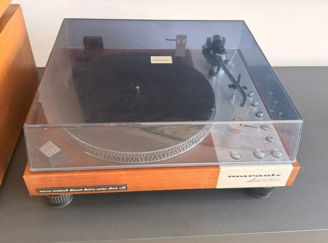 Marantz 6300+AT33E+AT-650–complete vintage platenspelerset, Ophalen, Gebruikt, Pitch-regelaar, Platenspeler