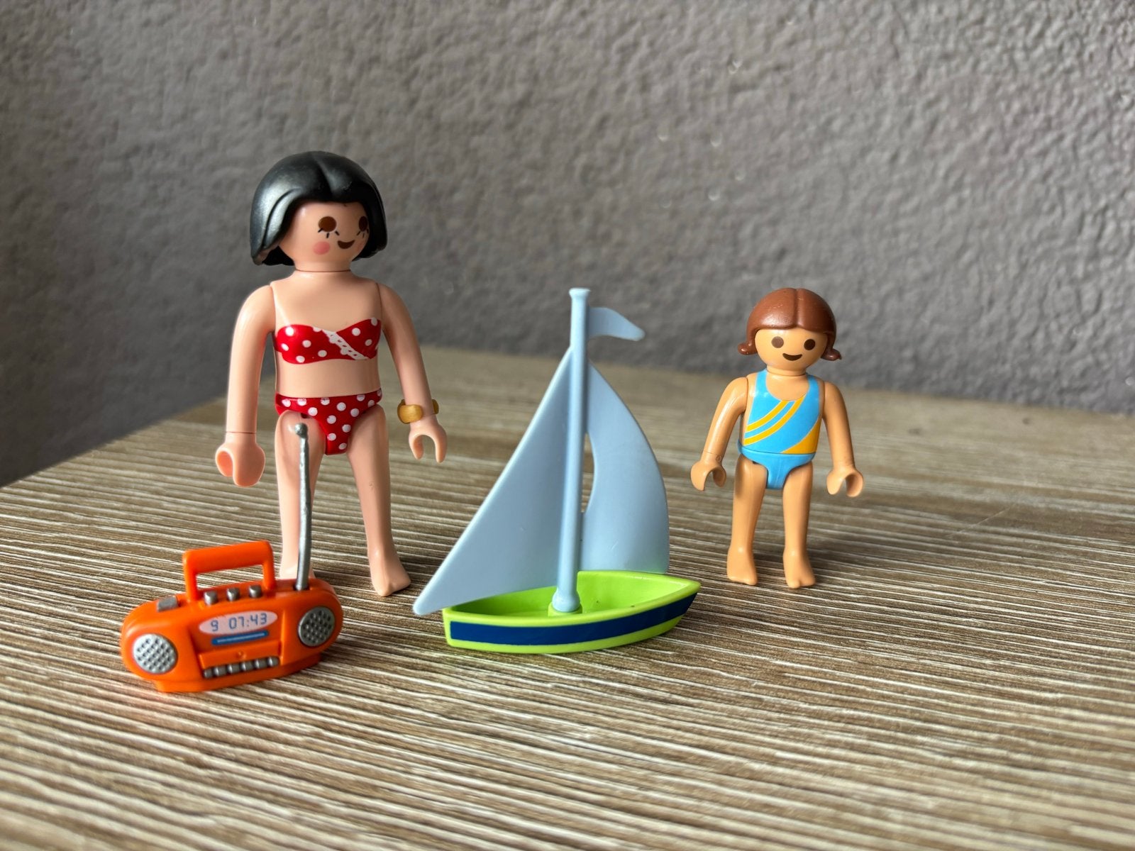Playmobil Moeder en Dochter Strandset, Kinderen en Baby's, Ophalen of Verzenden, Zo goed als nieuw
