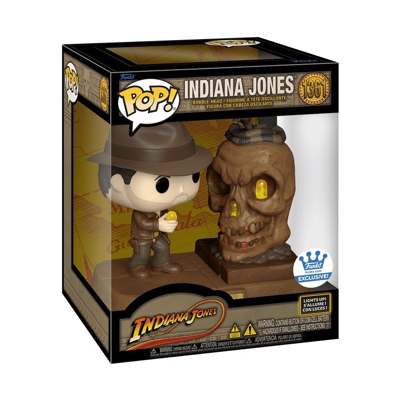 Funko Pop Indiana Jones 1361 - Indiana Jones Lights Up NIEUW, Ophalen of Verzenden, Nieuw