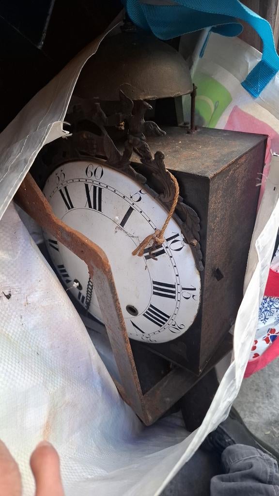 Antieke klok uit 1800 - Uniek verzamelobject, Ophalen of Verzenden