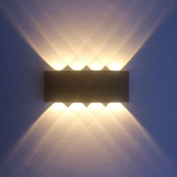 Led wandlamp binnen en buiten ip65 Mat zwart Te Koop, Ophalen, Minder dan 50 watt, Wandlamp, Netvoeding
