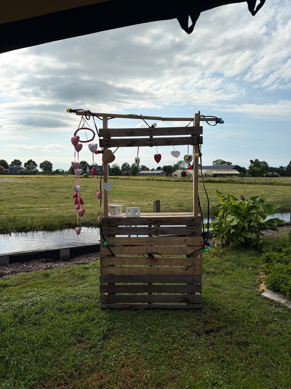 Complete Photobooth met Accessoires en Verlichting, Ophalen, Nieuw
