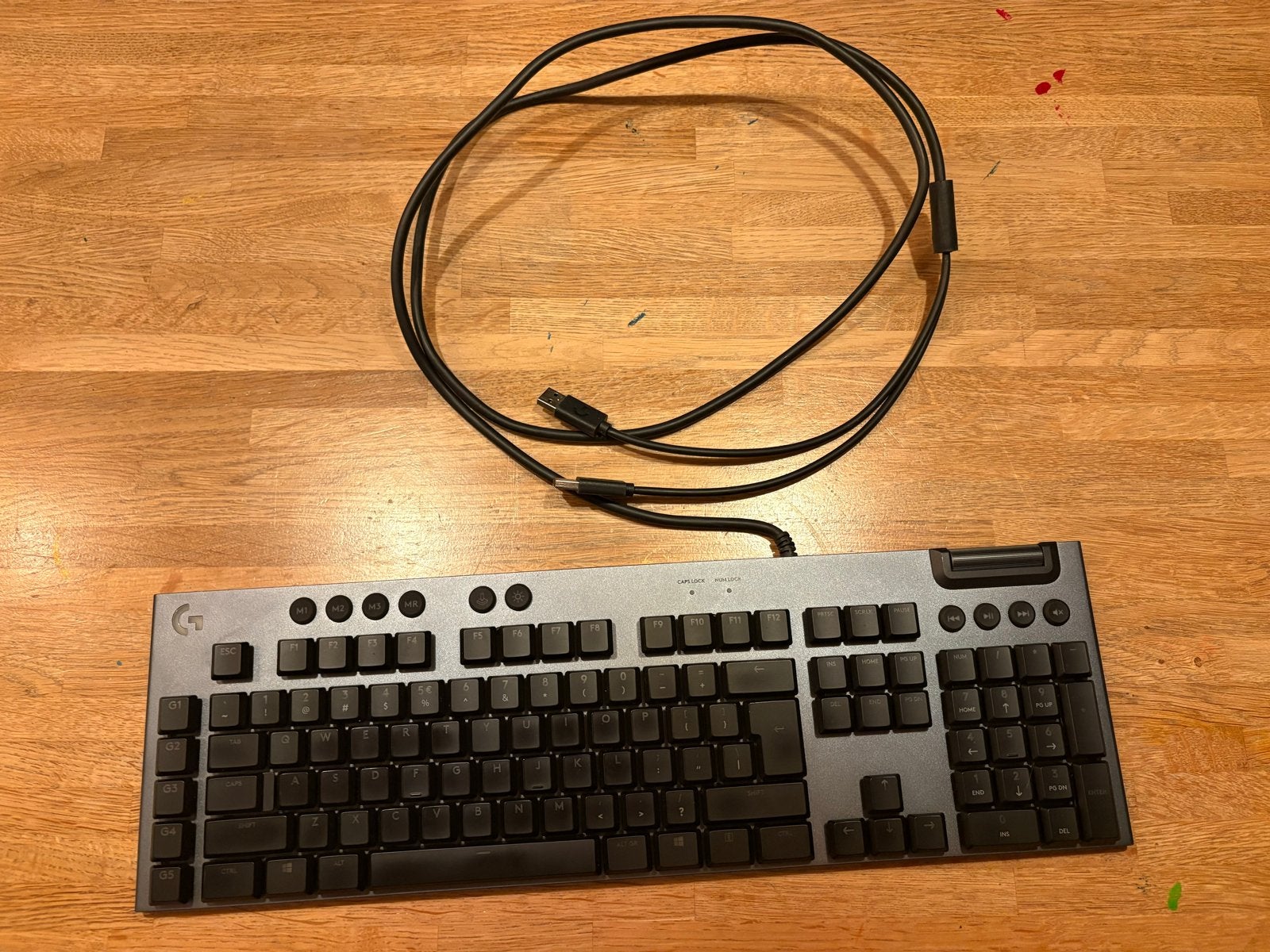 Logitech G815 Tactile Gaming Toetsenbord RGB G HUB, Computers en Software, Gebruikt, Gaming toetsenbord, Ophalen of Verzenden