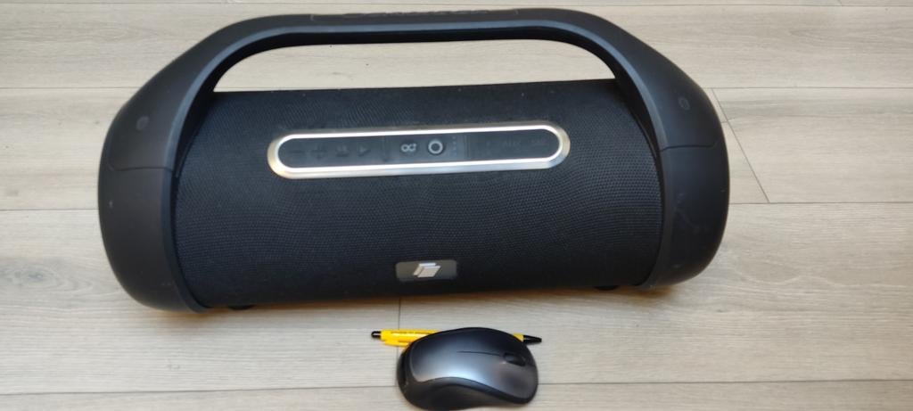 Caliber Boombox Bluetooth Speaker met zware bass en accu, Audio, Tv en Foto, Luidsprekers, Ophalen of Verzenden, Zo goed als nieuw