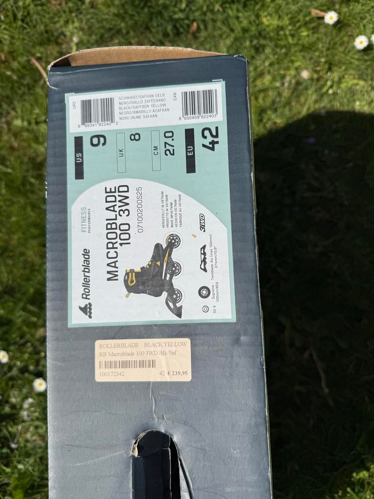 Rollerblade Macroblade 100 3WD Inline Skates, Overige merken, Nieuw, Ophalen of Verzenden, Inline skates 4 wielen