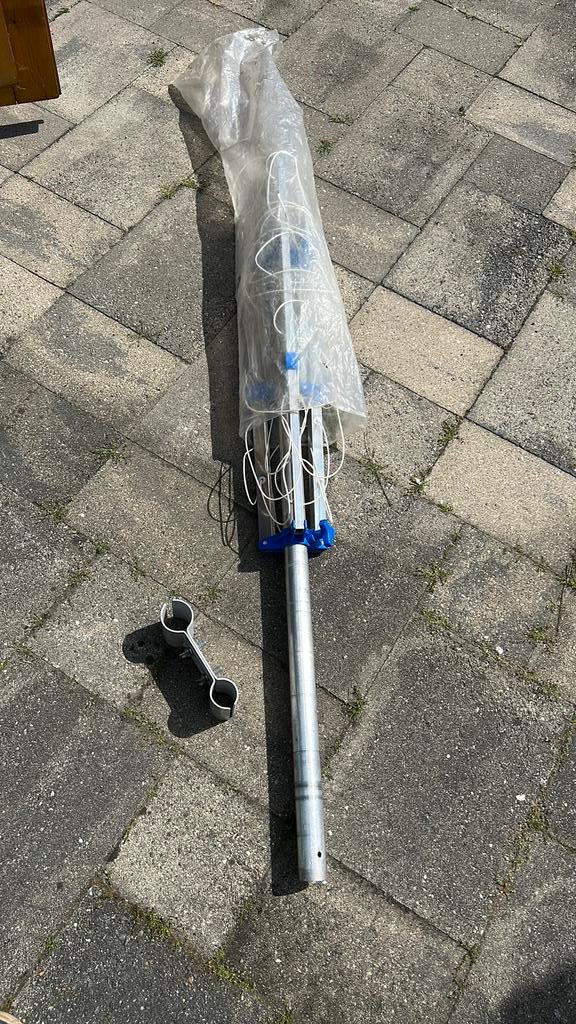 Droogmolen inclusief stevige kkem voor op dissel caravan, Ophalen, Zo goed als nieuw, Wasrek