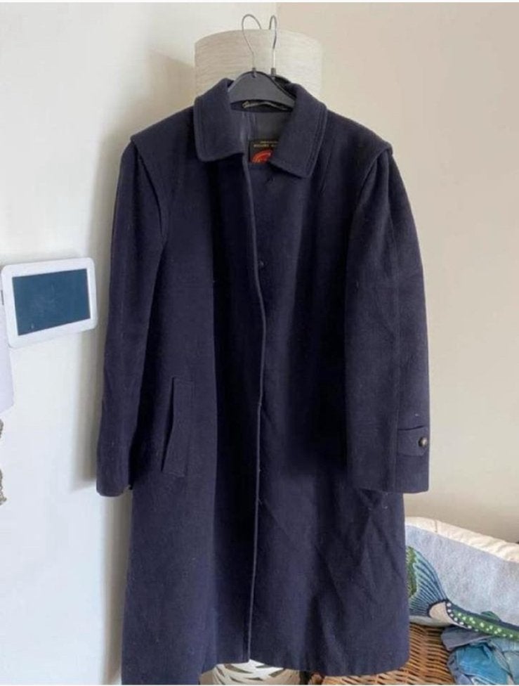 Salko loden jas alpaca wol xl nieuwstaat blauw, Kleding | Dames, Ophalen of Verzenden, Zo goed als nieuw, Maat 46/48 (XL) of groter