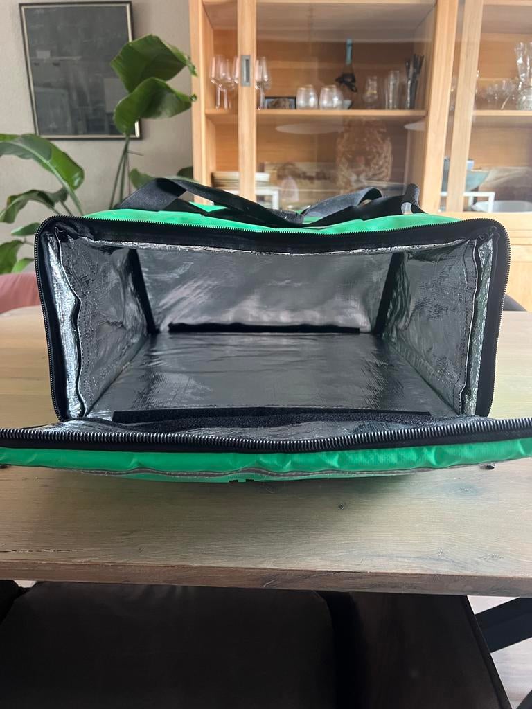 Uber Eats bezorgtas - Ideaal voor maaltijdbezorging, Ophalen of Verzenden, Gebruikt, Groen, Overige merken