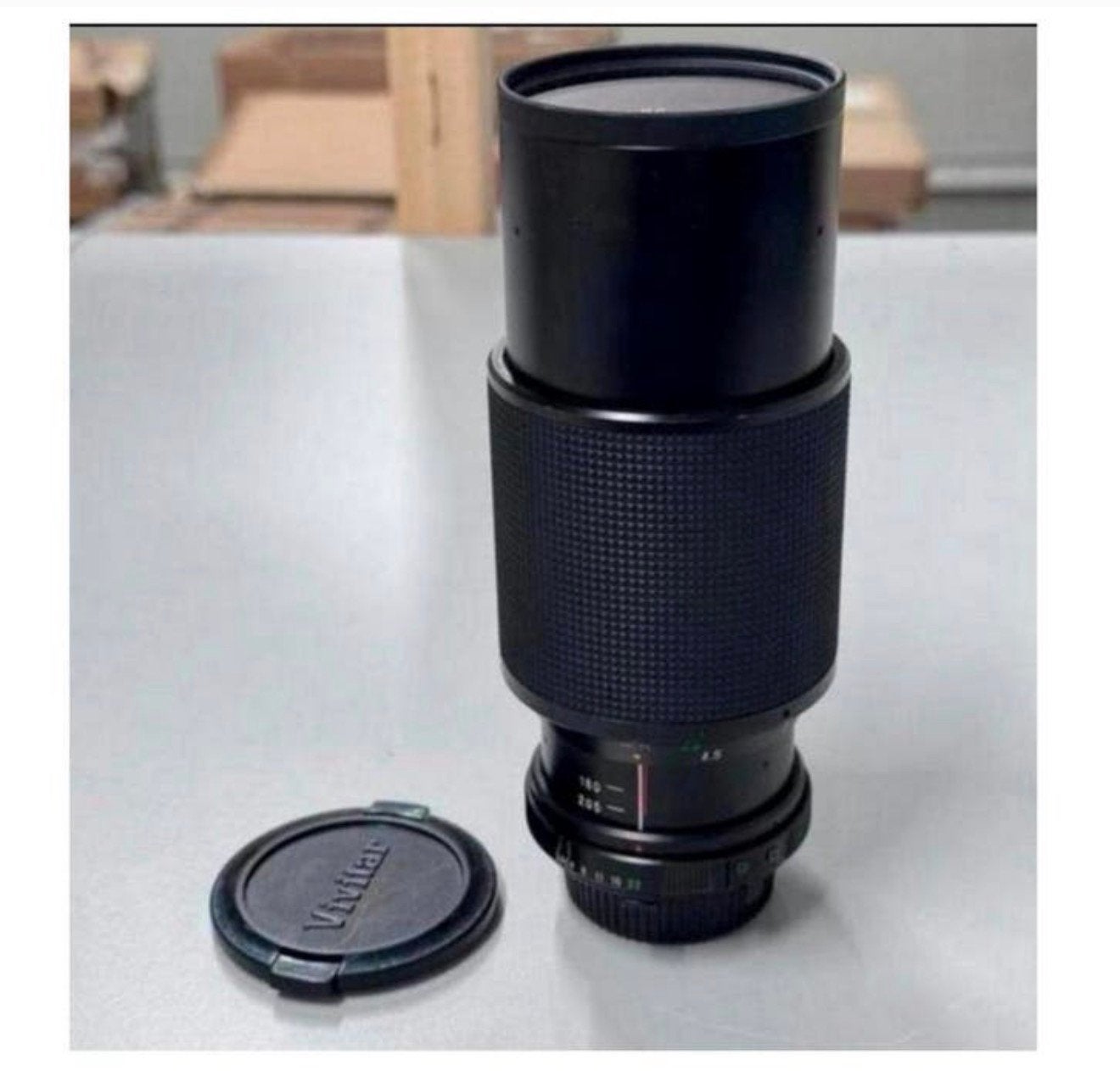 Vivitar 75-205mm f3.8 Macro focusing zoom canon-mount lens, Ophalen of Verzenden, Zo goed als nieuw, H, Zoom