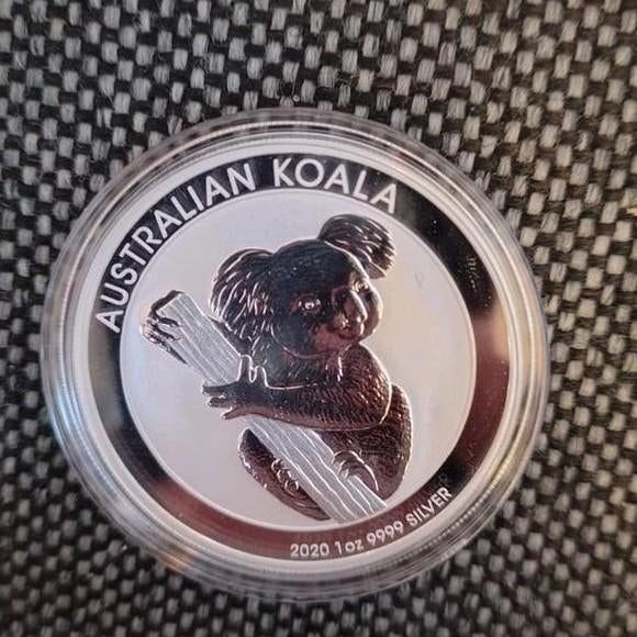 Koala 2020 1 Oz zilver 1 Dollar oplage 300.000, Ophalen of Verzenden