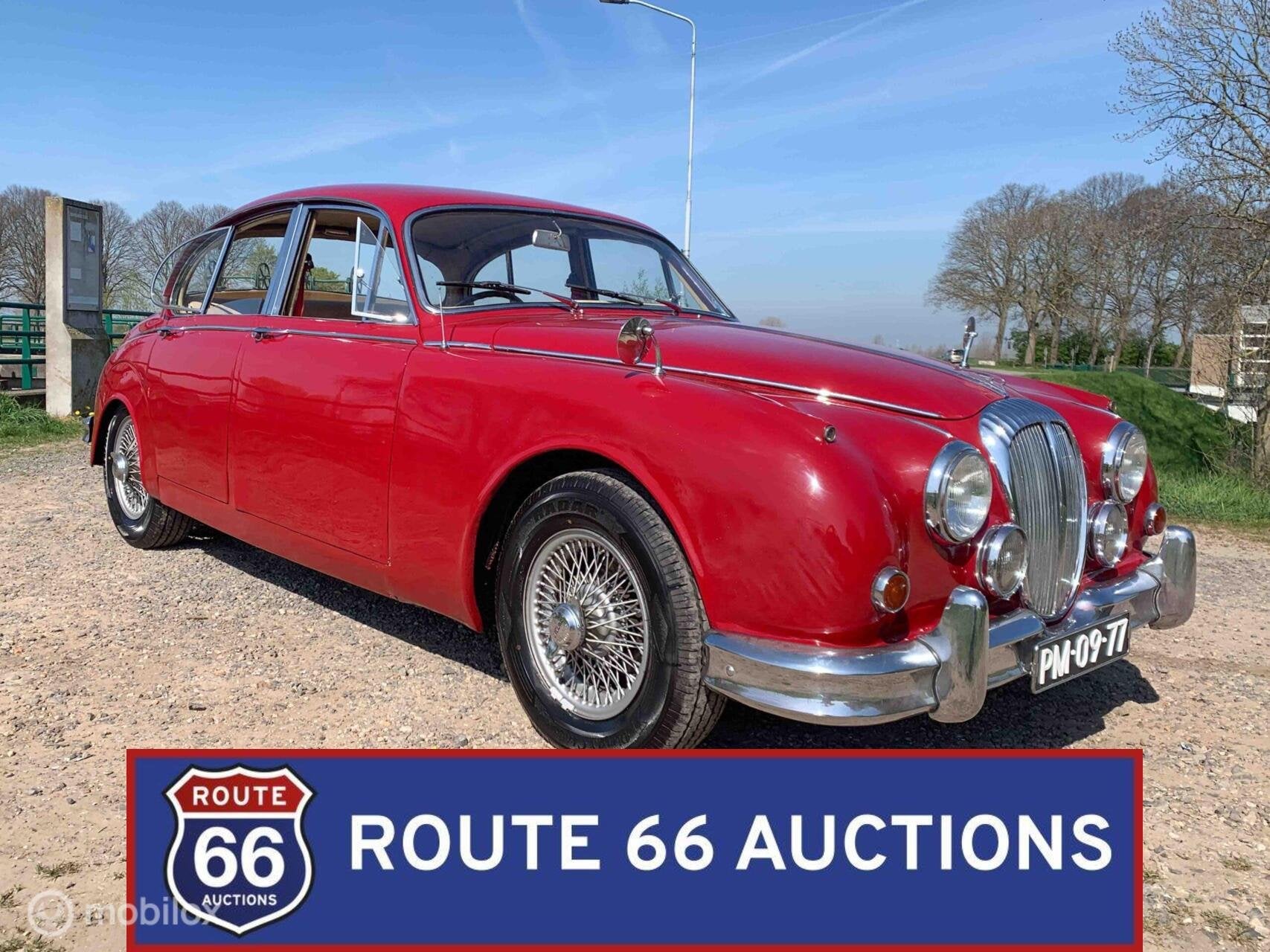 Daimler V8 | 1963 | Route 66 Auctions, Auto's, Overige merken, Overige carrosserieën, Zwart, Bedrijf