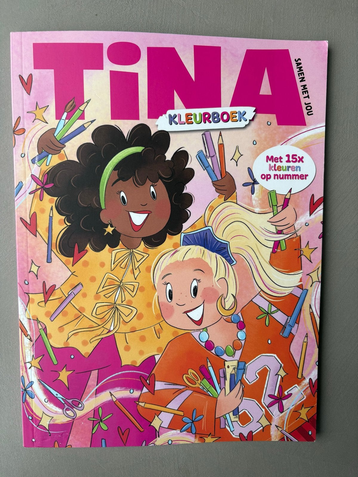 Tina Kleurboek - Kleuren op nummer en kleurplaten, Ophalen of Verzenden, Nieuw, Non-fictie
