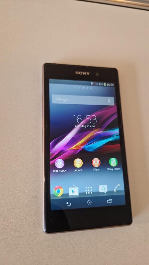Sony Xperia Z1 (C6903) 20.7MP G-Lens Camera in nette staat, Ophalen of Verzenden, Zo goed als nieuw, Zwart, Overige modellen