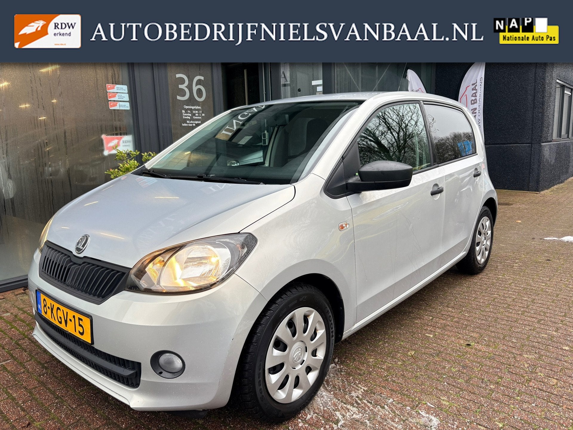 Skoda Citigo 1.0 Greentech Arctic 121Dkm NAP/Airco/5-Drs, Auto's, Voorwielaandrijving, Gebruikt, 840 kg, 60 pk