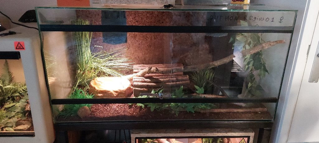 Terrarium 100x50x50, Dieren en Toebehoren, Ophalen, Gebruikt, Terrarium of Paludarium