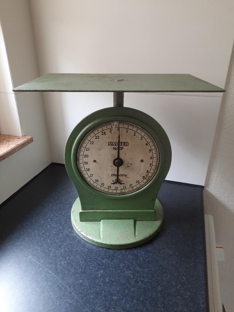 Antieke industriële weegschaal ( J64 ), Ophalen
