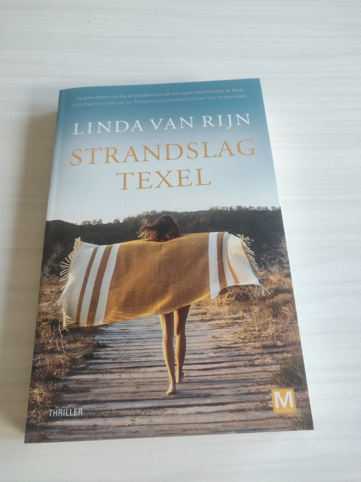Linda van Rijn - Strandslag Texel (Thriller), Boeken, Ophalen of Verzenden, Zo goed als nieuw, Linda van Rijn, Nederland
