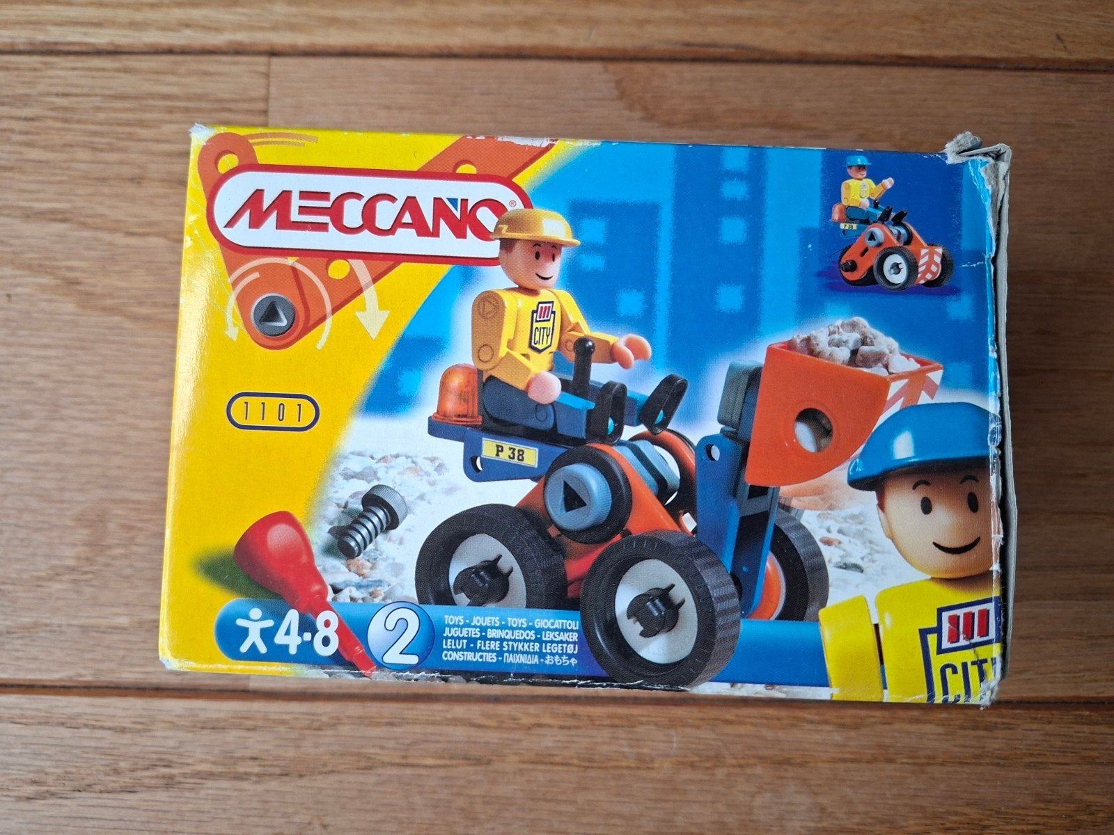 Meccano bouwdoos graafmachine (incompleet), Ophalen, Jongen of Meisje