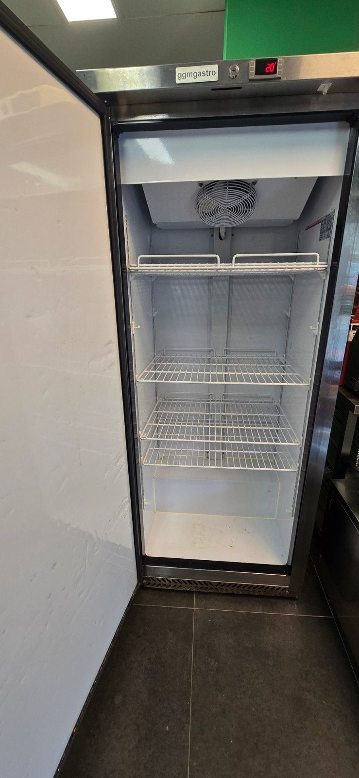 GGM Gastro Staande Vriezer - Professionele Koeling, Gebruikt, 200 liter of meer, 60 cm of meer, Met aparte vriezer