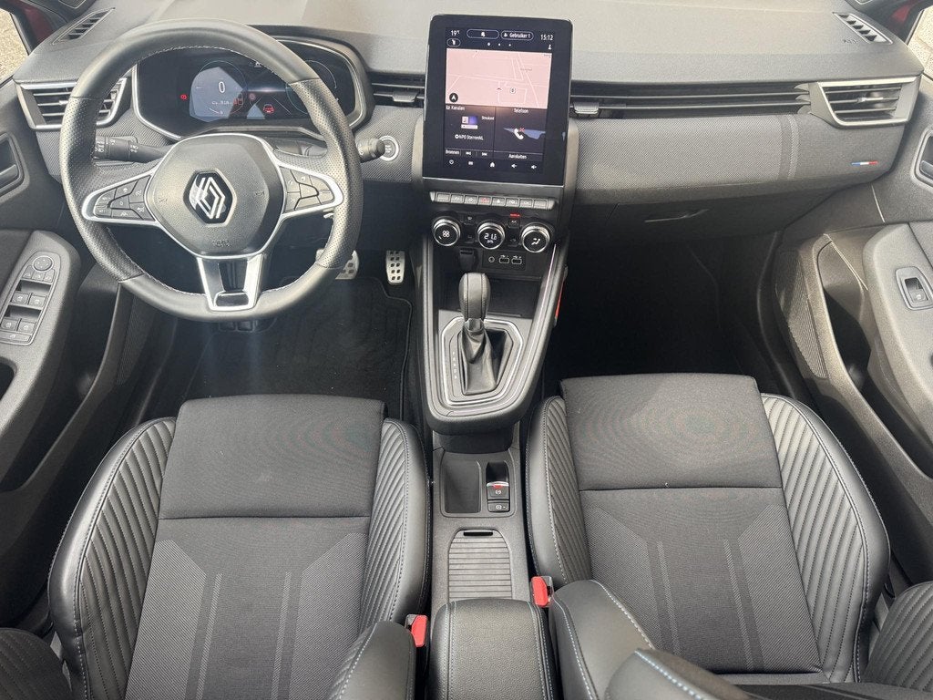 Renault Clio 1.6 E-Tech Full Hybrid 145 Esprit Alpine | 360, Gebruikt, Met garantie (alle), Leder en Stof, 23 km/l