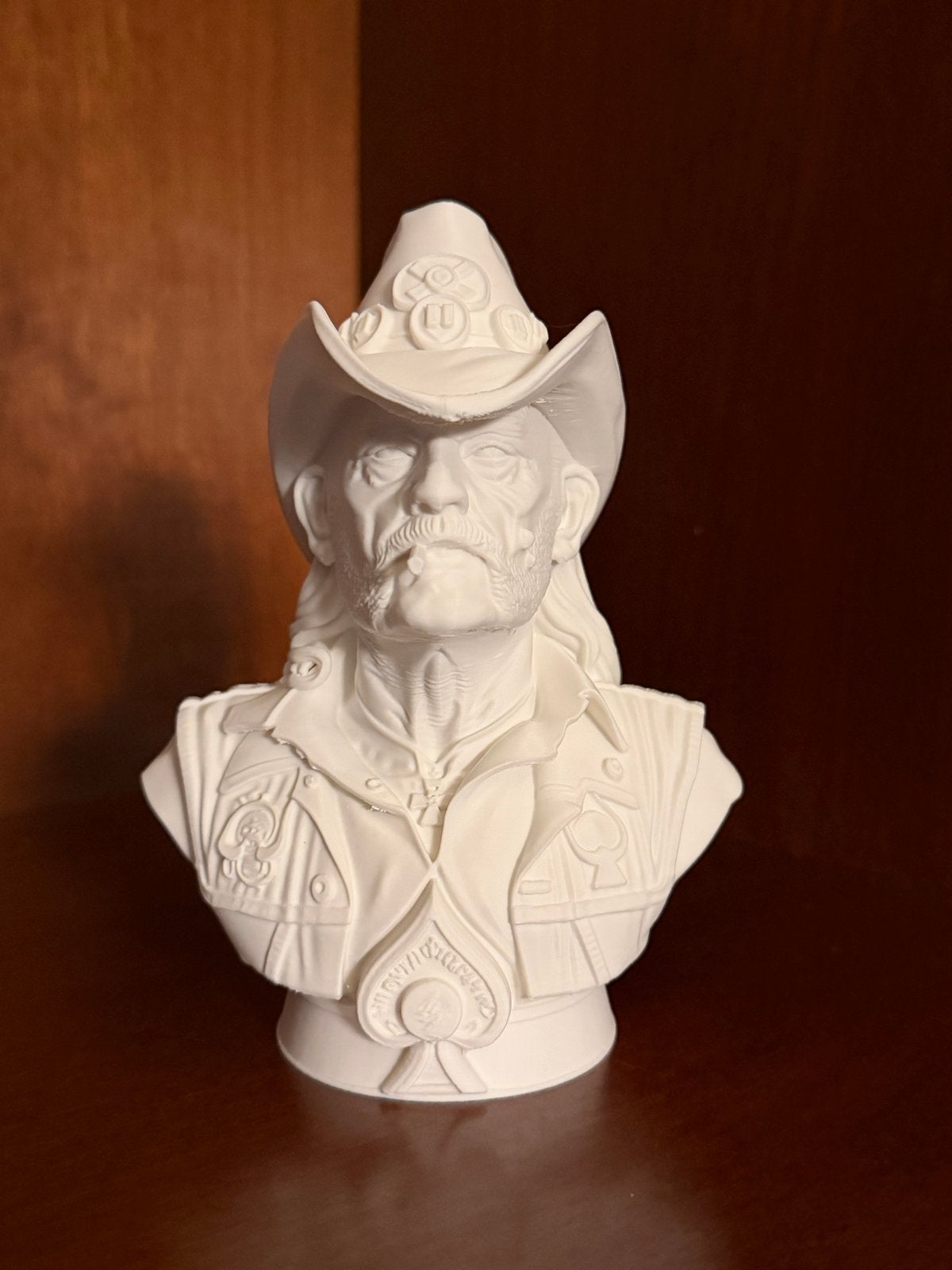 Lemmy Kilmister Buste - 15cm, Antiek en Kunst, Minder dan 20 cm, Buste, Kunststof, Ophalen of Verzenden