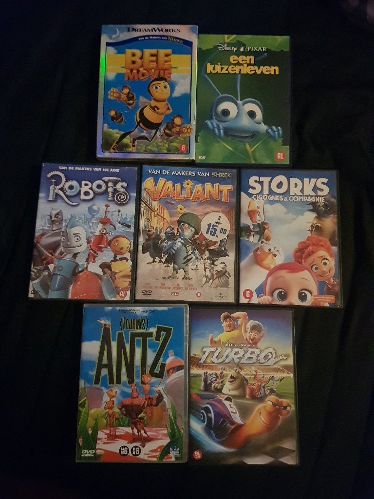 Diverse Kinder / Animatie DVD's, Cd's en Dvd's, Alle leeftijden, Ophalen, Gebruikt, Overige soorten