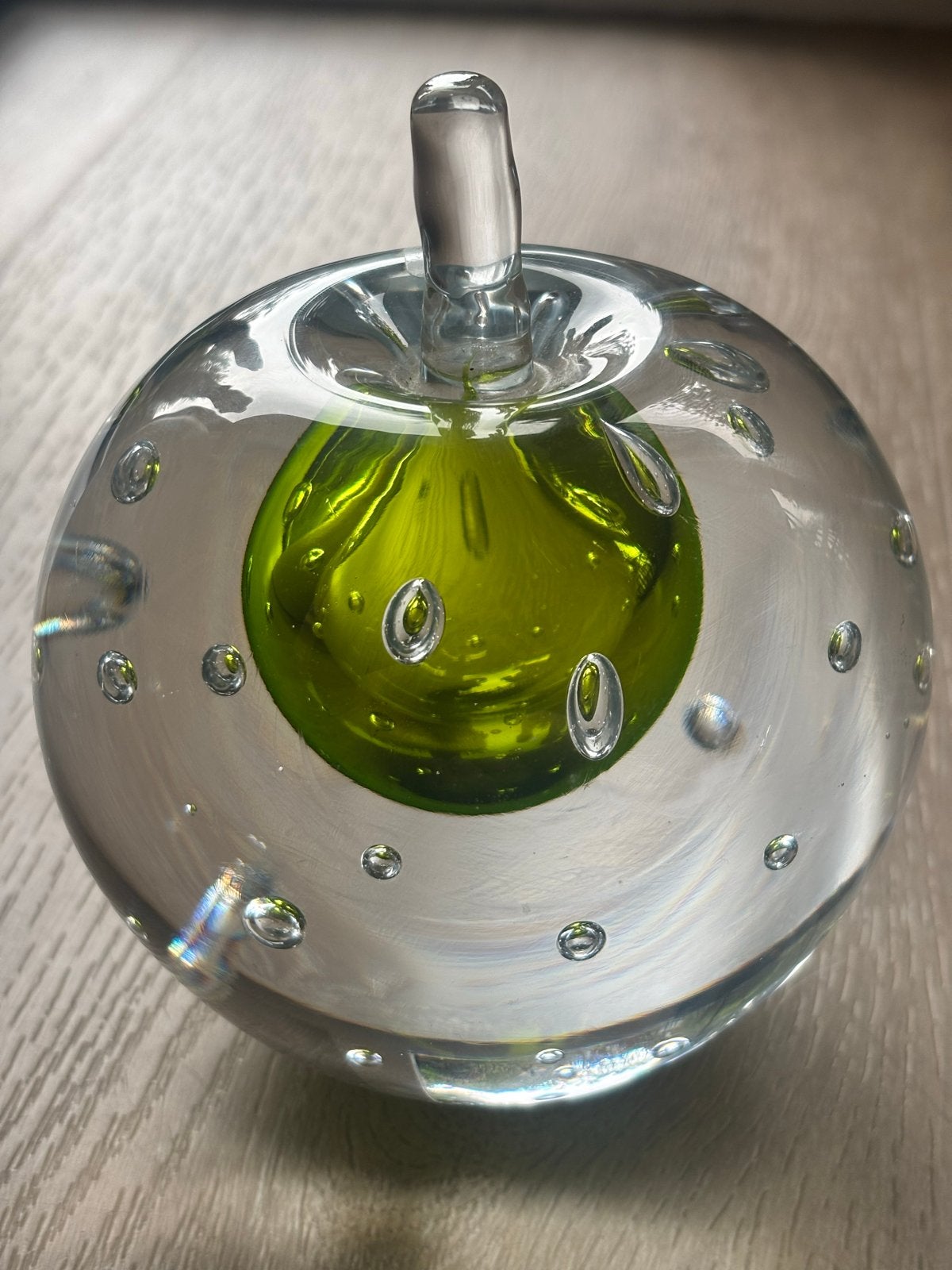 Uniek kunstobject van Gränna Glasbruk, gesigneerd G.Padoan, Antiek en Kunst, Ophalen of Verzenden