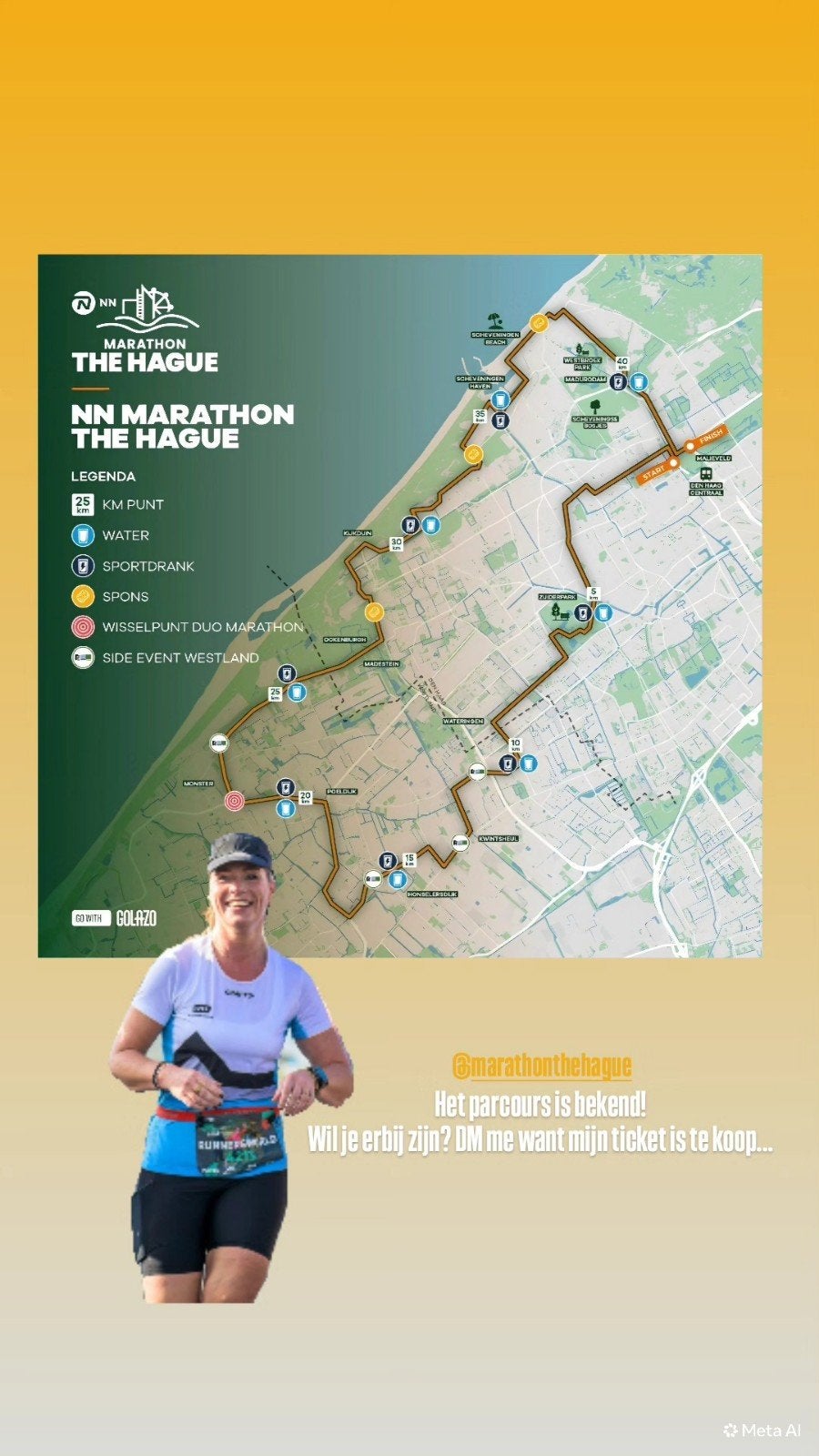 marathon den Haag, Eén persoon, Oktober