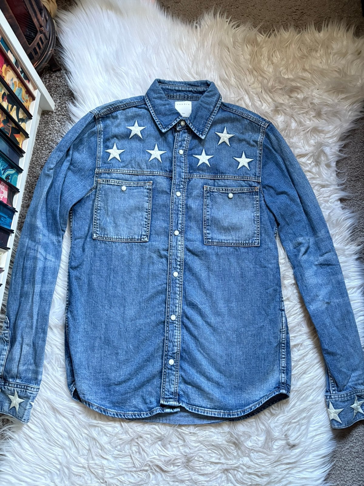 Sandro blouse maat S, Ophalen of Verzenden, Zo goed als nieuw, Maat 38/40 (M)