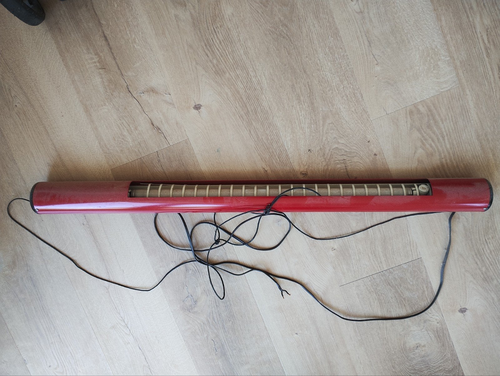 Retro bureaulamp voor TL buis - Rood - gratis, Ophalen