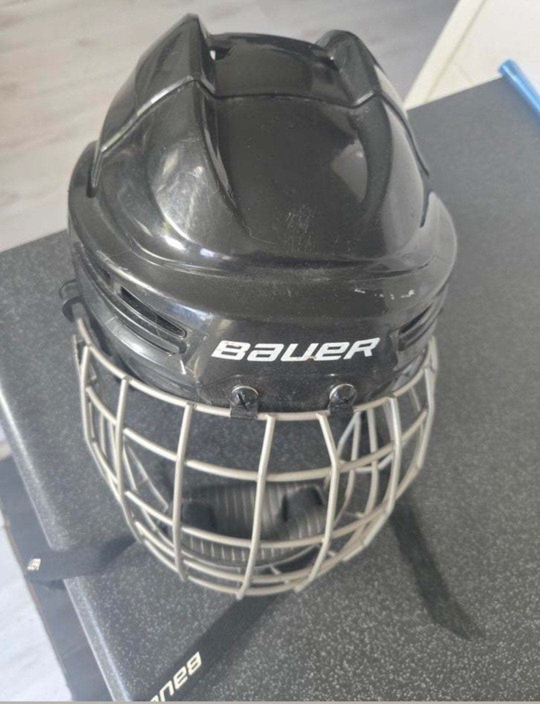 Bauer IMS 5.0 IJshockeyhelm met Vizier - Maat Large, Ophalen, Zo goed als nieuw, Bescherming