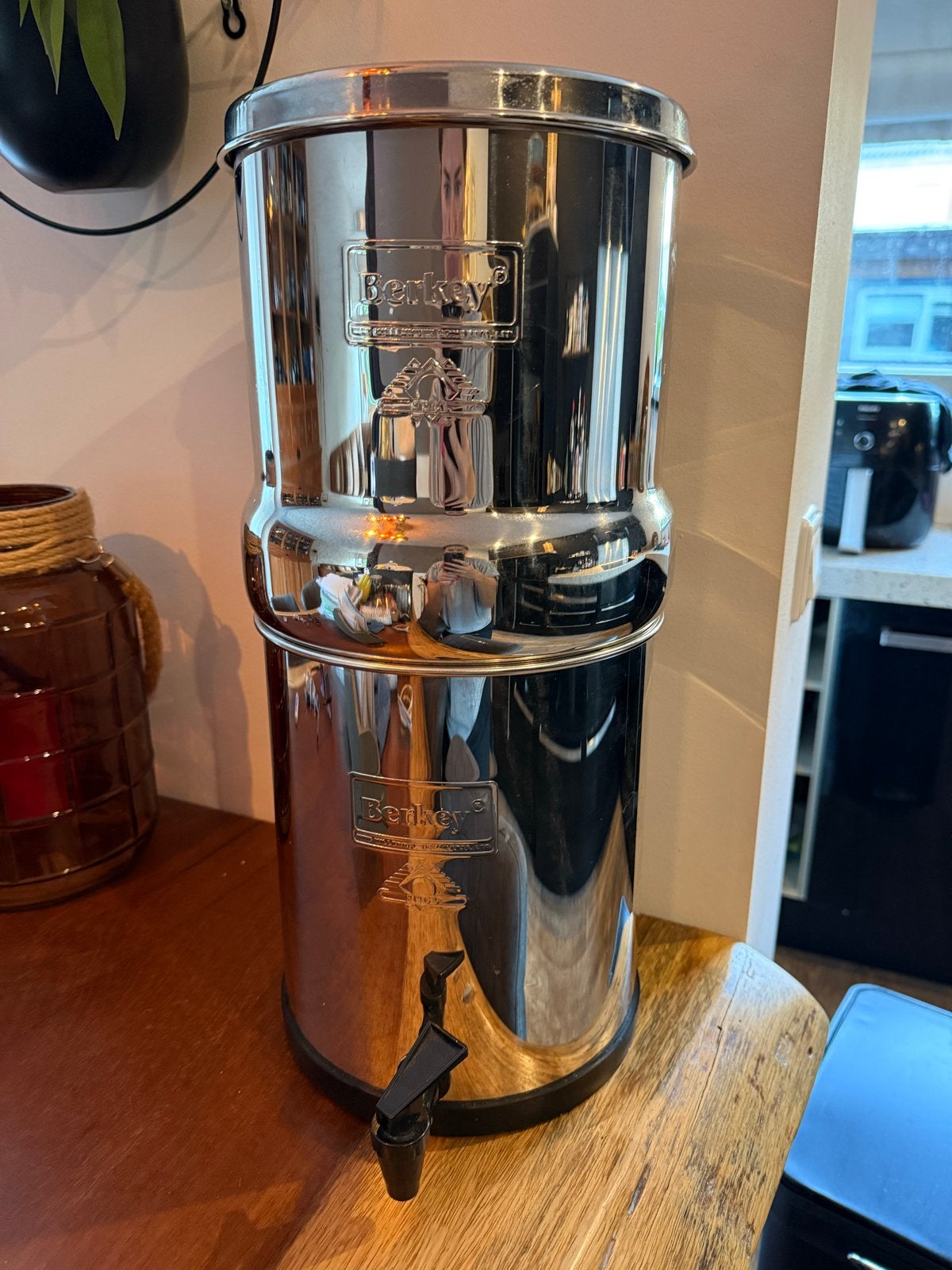 Berkey waterfilter 12 liter - Gebruikt, in goede staat, Ophalen of Verzenden, Gebruikt