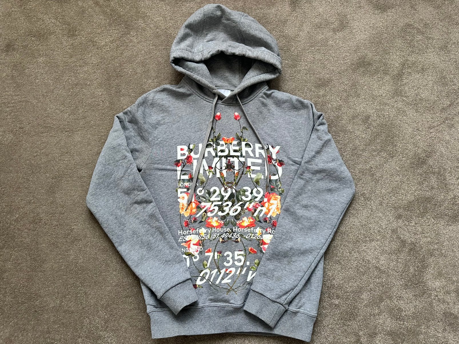 Originele hoodie van Burberry, Ophalen of Verzenden, Zo goed als nieuw, Maat 46 (S) of kleiner