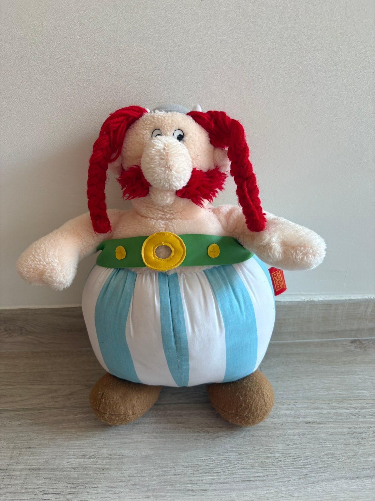 Knuffel obelix. Parc Asterix, Ophalen of Verzenden, Gebruikt, Overige typen