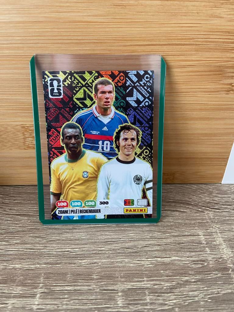 Panini Dreambox Zidane/Pele/Beckenbauer, Ophalen of Verzenden, Nieuw, Buitenlandse clubs, Spelerskaart