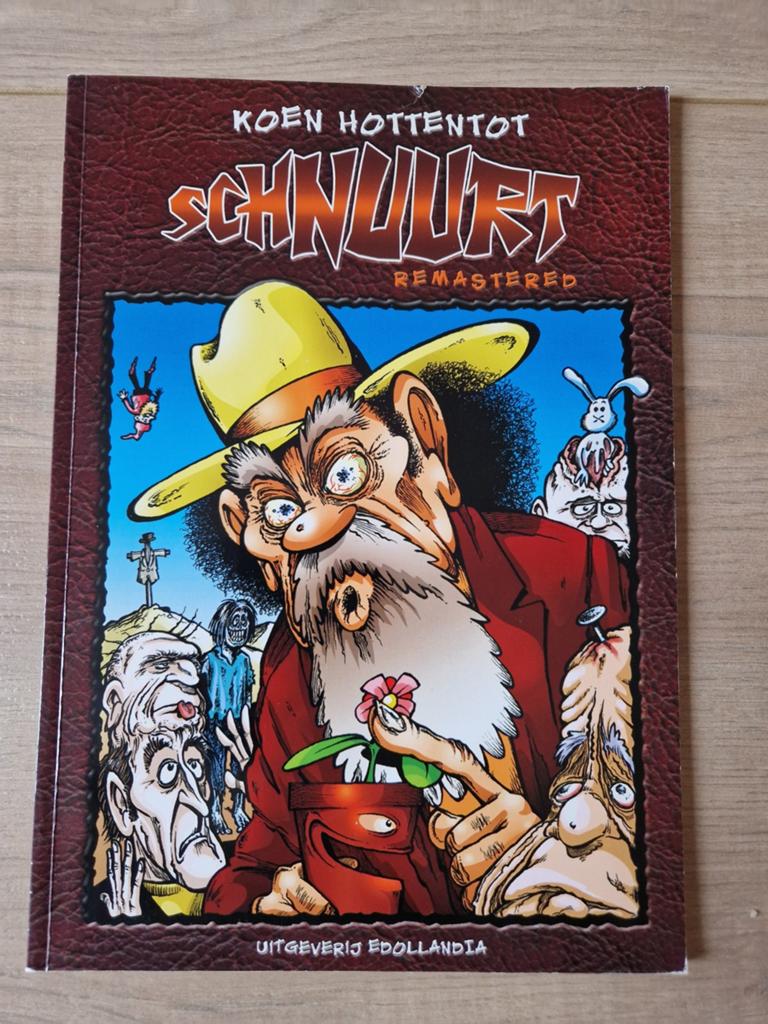 Koen Hottentot - Schnuurt Remastered - Stripboek, Eén stripboek, Ophalen of Verzenden, Zo goed als nieuw, Koen Hottentot