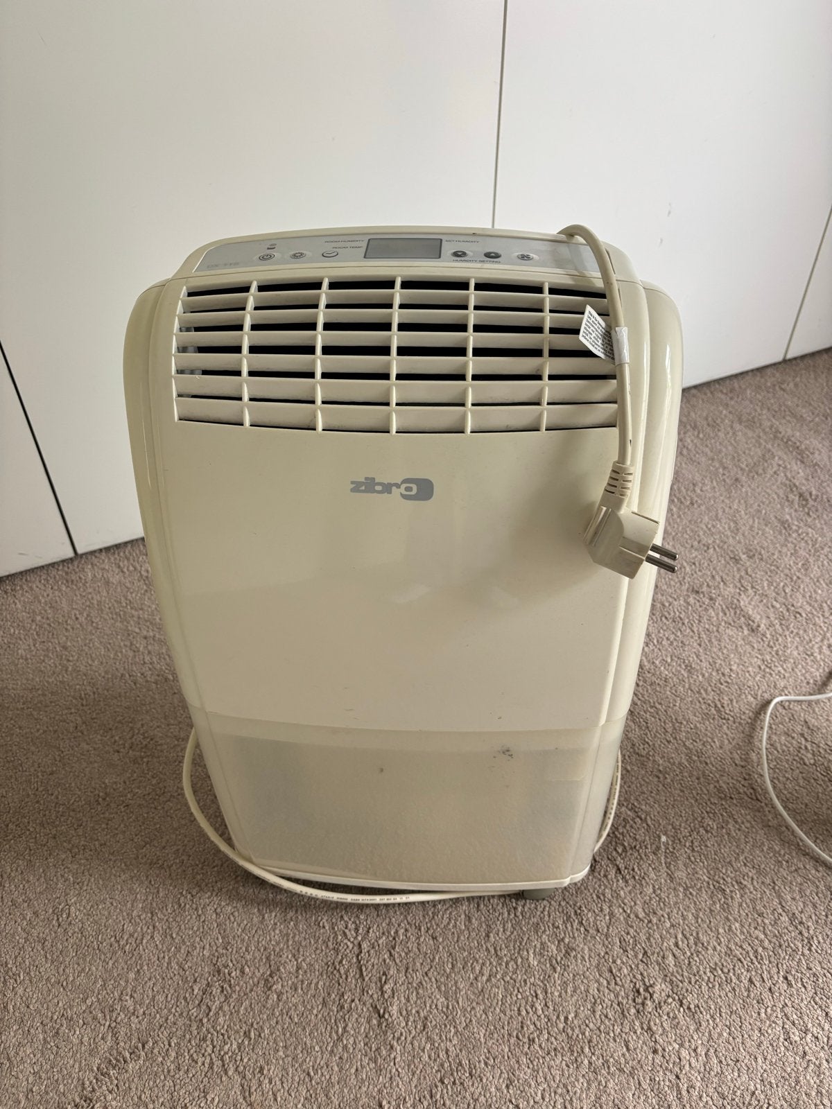 Zibro DX 118 Luchtontvochtiger, Ophalen, Zo goed als nieuw, Koelen en Ontvochtigen, Minder dan 60 m³