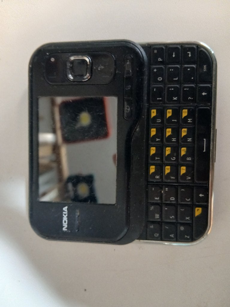 Nokia, Gebruikt, Schuifmodel, Zwart, Fysiek toetsenbord