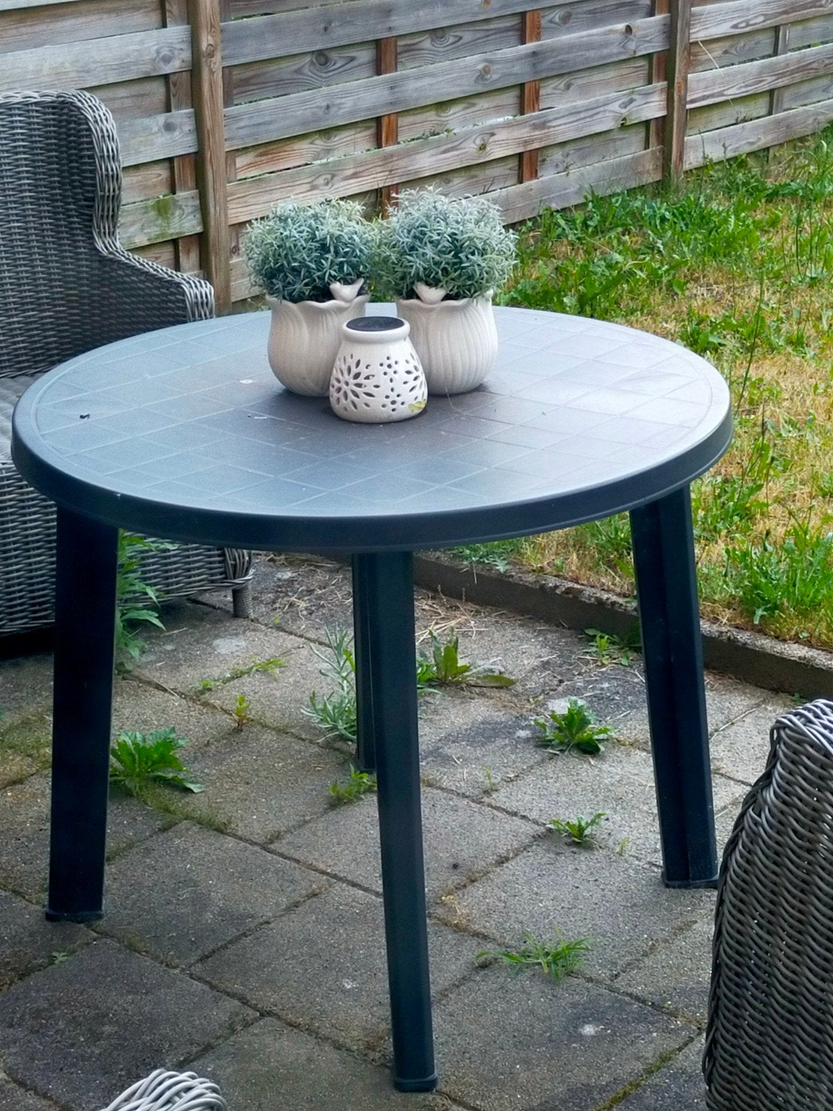 Plastic tafel, Tuin en Terras, Ophalen, Plastic